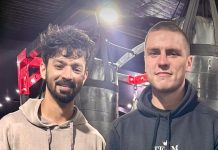 ஆஸ்திரேலிய பாக்ஸிங் சாம்பியனிடம் பயிற்சி பெற்ற நடிகர் மஹத் ராகவேந்திரா